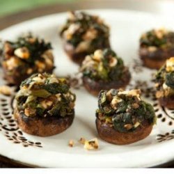Spinach Stuffed Mushrooms recipe