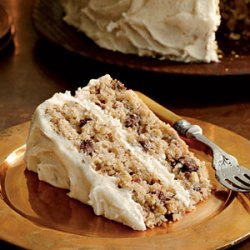 Mocha-Apple Cake with Browned Butter Frosting recipe