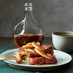 French Toast with Maple-Apple Compote recipe