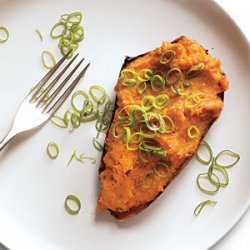 Twice-Roasted Sweet Potatoes with Chipotle recipe