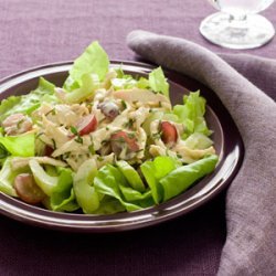 Turkey Salad with Grapes, Tarragon, and Celery recipe