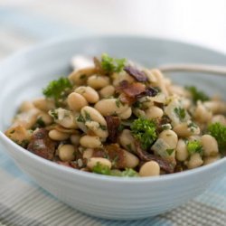 Warm Bean and Bacon Salad recipe
