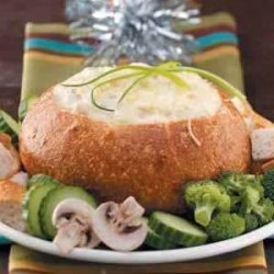Bread Bowl Seafood Dip recipe