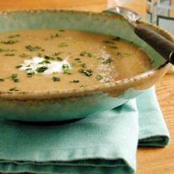 Roasted Eggplant and Garlic Soup recipe