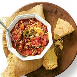 Beef-and-Black-eyed Pea Chili recipe