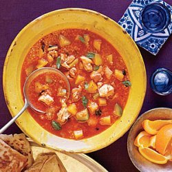 Moroccan Chicken and Butternut Squash Soup recipe