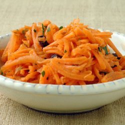 Grated Carrots with Cumin-Orange Dressing recipe