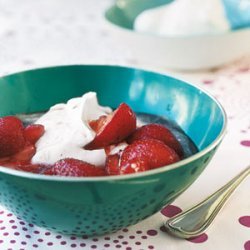 Strawberries and Syrup recipe