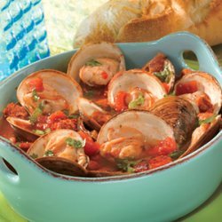 Portuguese-Style Steamed Clams recipe
