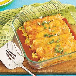 Corn and Cheese Enchiladas recipe