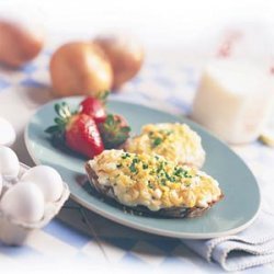 Golden Onions and Eggs on Toast recipe