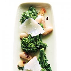 Broccoli Rabe with White Beans and Parmesan recipe