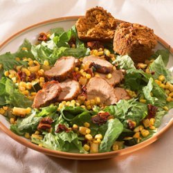 Southwestern Corn Salad with Pork recipe