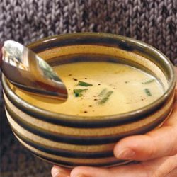 Cream of Squash and Leek Soup recipe