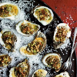 Broiled Oysters on the Half Shell recipe