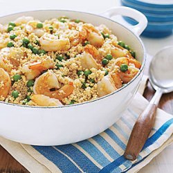 Whole-Wheat Couscous with Shrimp recipe