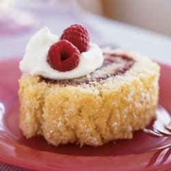 Almond Jelly Roll with Raspberry Filling recipe