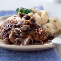 Country-Fried Steak with Mushroom Gravy recipe
