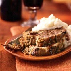 Sun-Dried Tomato Meat Loaf with Red Currant-Wine Sauce recipe