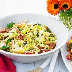 Warm Bacon and Herb Coleslaw recipe