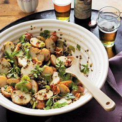 Warm Lentil-and-Potato Salad recipe