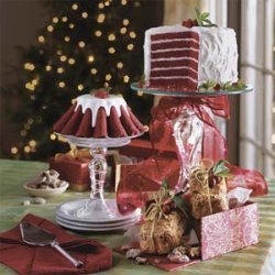 Chocolate-Red Velvet Layer Cake recipe
