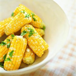 Parsleyed Corn on the Cob recipe
