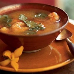 Sour and Spicy Shrimp Soup recipe