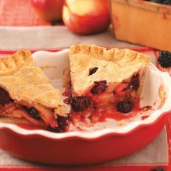Apple & Blackberry Pie recipe