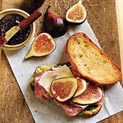 Prosciutto, Fresh Fig, and Manchego Sandwiches recipe