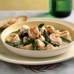 Hot Garlic Shrimp and Asparagus recipe