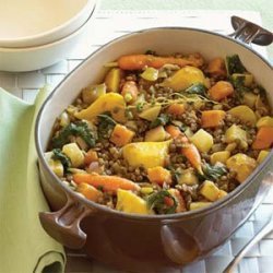 Lentil Stew with Winter Vegetables recipe