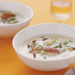 Scallion and Potato Soup recipe