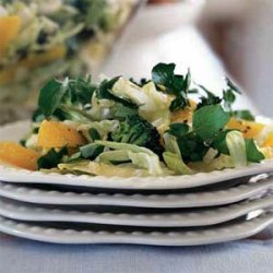 Broccoli, Orange, and Watercress Salad recipe