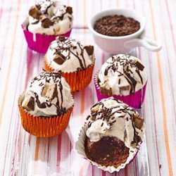 Chocolate-Caramel Ice Cream Cupcakes recipe