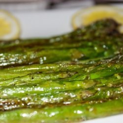 Asparagus with Garlic Lemon Gremolata recipe