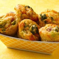 Ham-and-Broccoli Muffins recipe