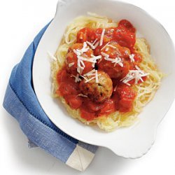 Spaghetti Squash and Meatballs recipe