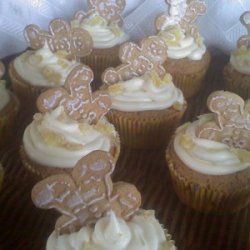 ~Drunken Gingerbread Men Cupcakes! recipe