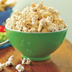 Garlic-Parmesan Popcorn recipe