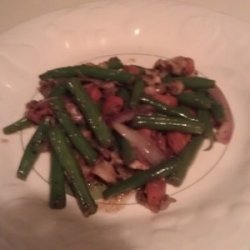 TEE's FRESH GREEN BEANS, CARROTS, WITH MUSHROOMS recipe