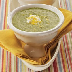 Zesty Spinach Soup recipe