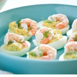 Deviled Eggs with Shrimp recipe