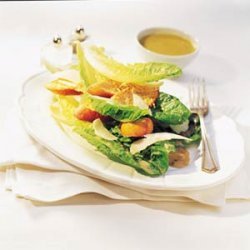 Stacked Caesar Salad with Parmesan Rafts recipe