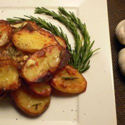 Roasted Little Red Potatoes & Garlic recipe