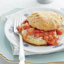 Cat-head Biscuits with Tomato Gravy recipe