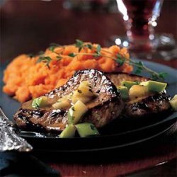 Veal Medallions with Apple-Thyme Sauce recipe