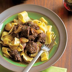 Beef Daube with Shallots and Dried Porcini recipe