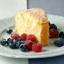 Orange Cake with Fresh Berries recipe