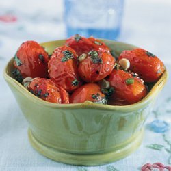 Tomatoes with Green Onions and Basil recipe